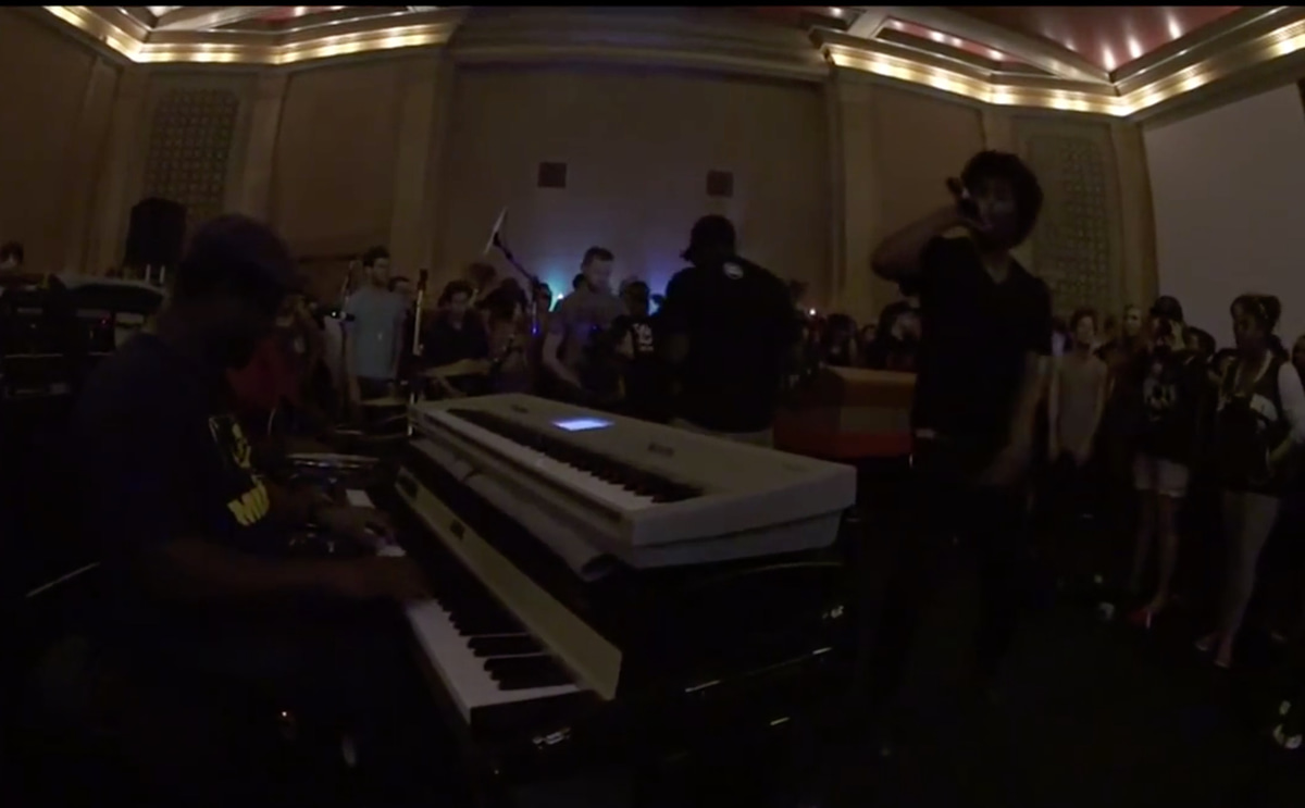 Photo of set The Pharcyde at Boiler Room Rap Life LA.