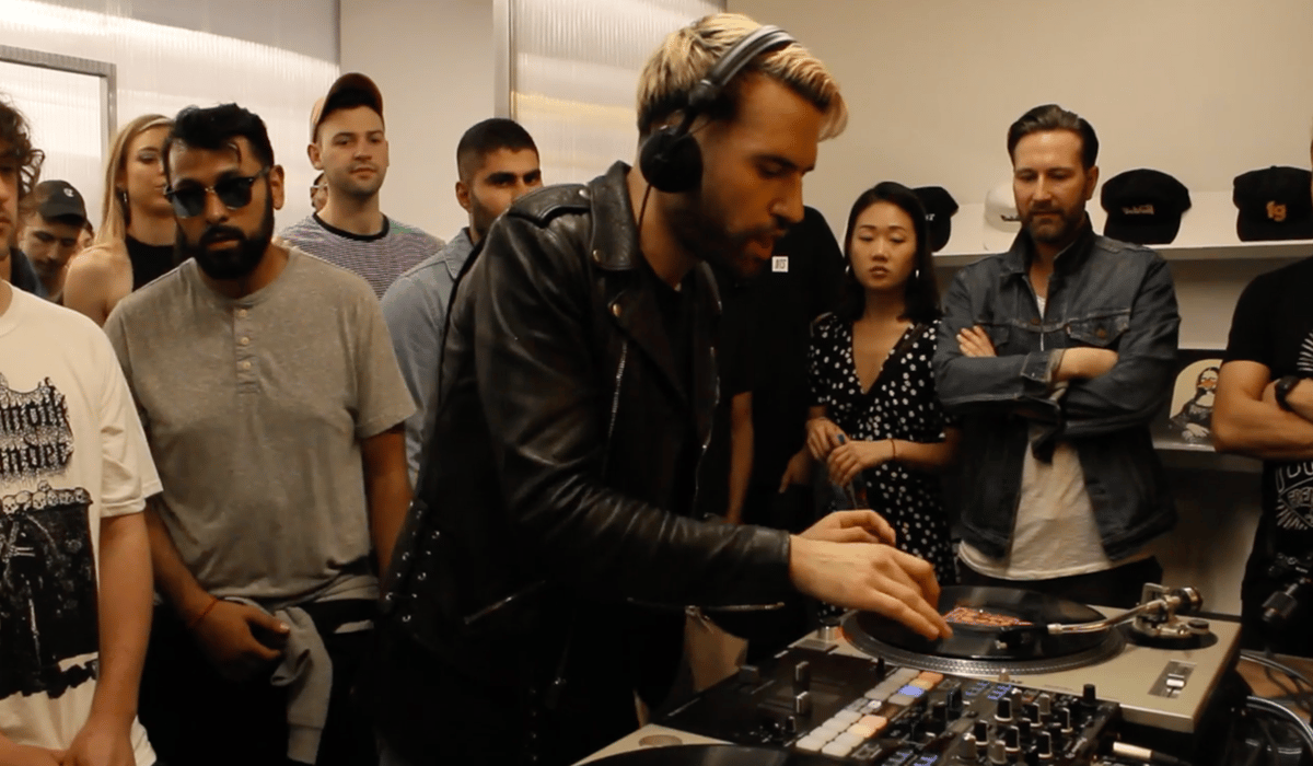 Photo of set A-Trak Mixtape NYC.