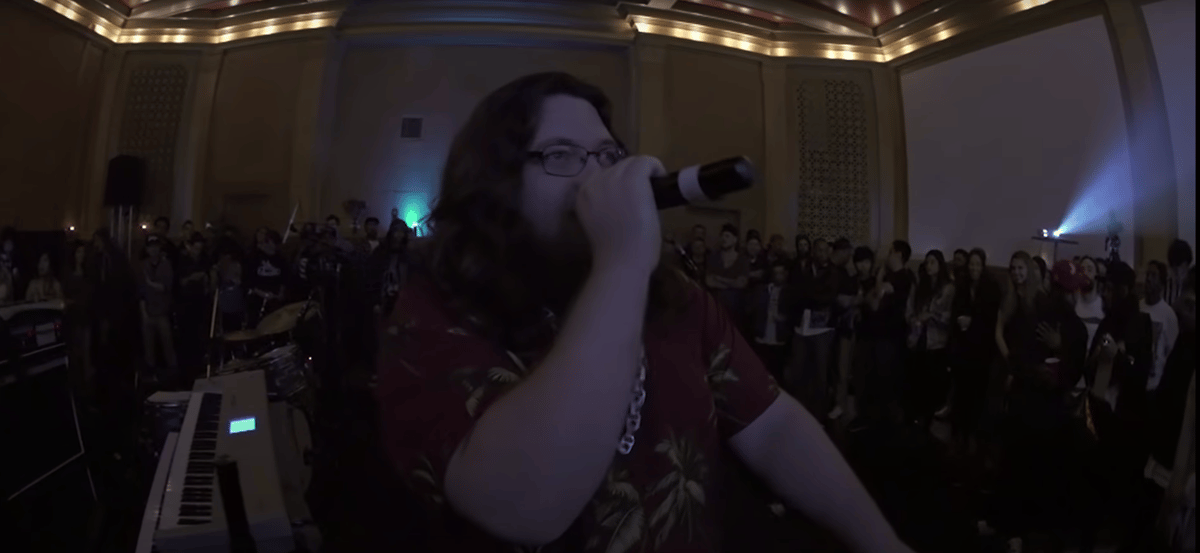 Photo of set Jonwayne at Boiler Room Rap Life LA.