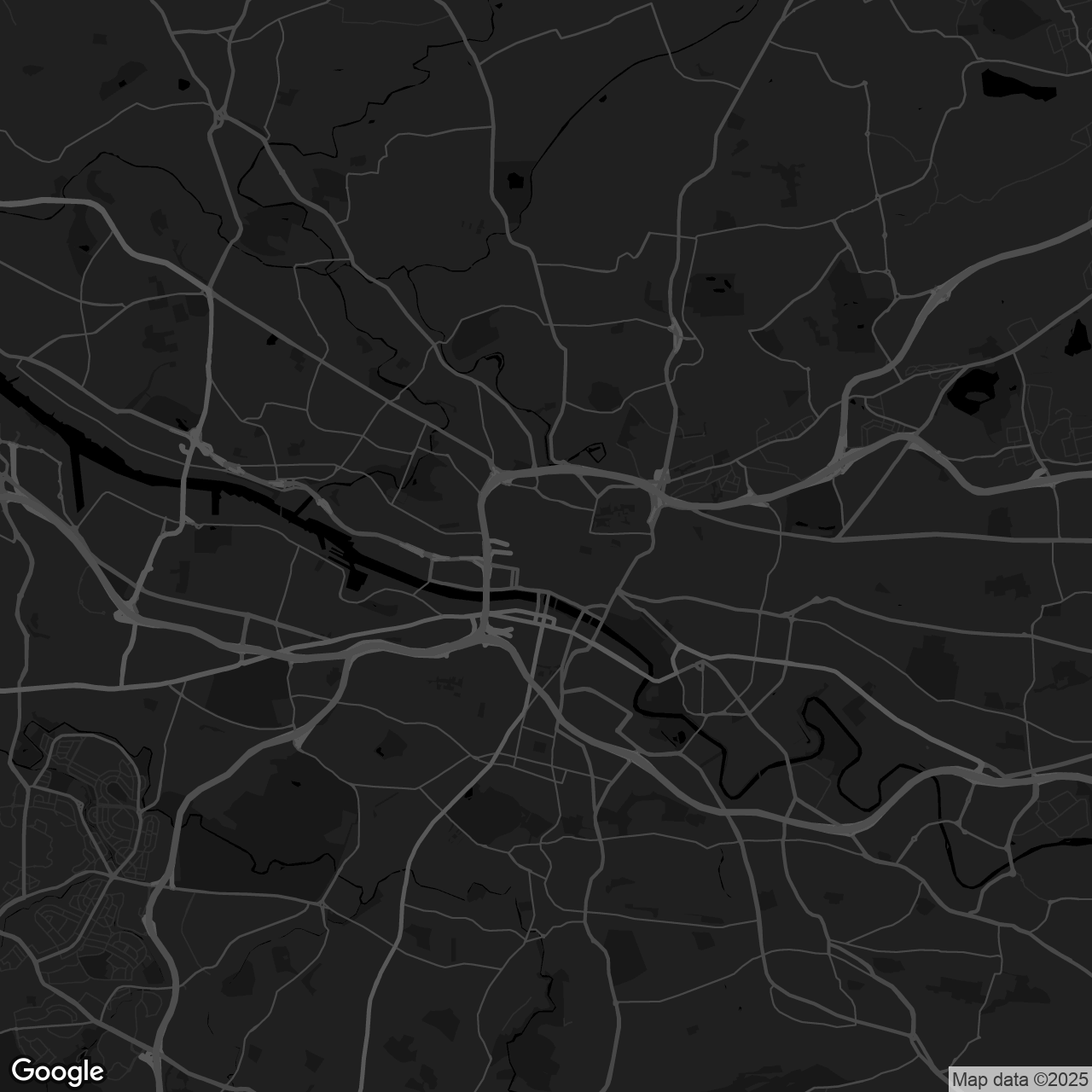 Glasgow Map