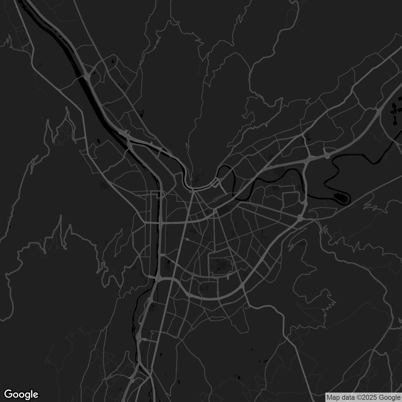 Grenoble Map