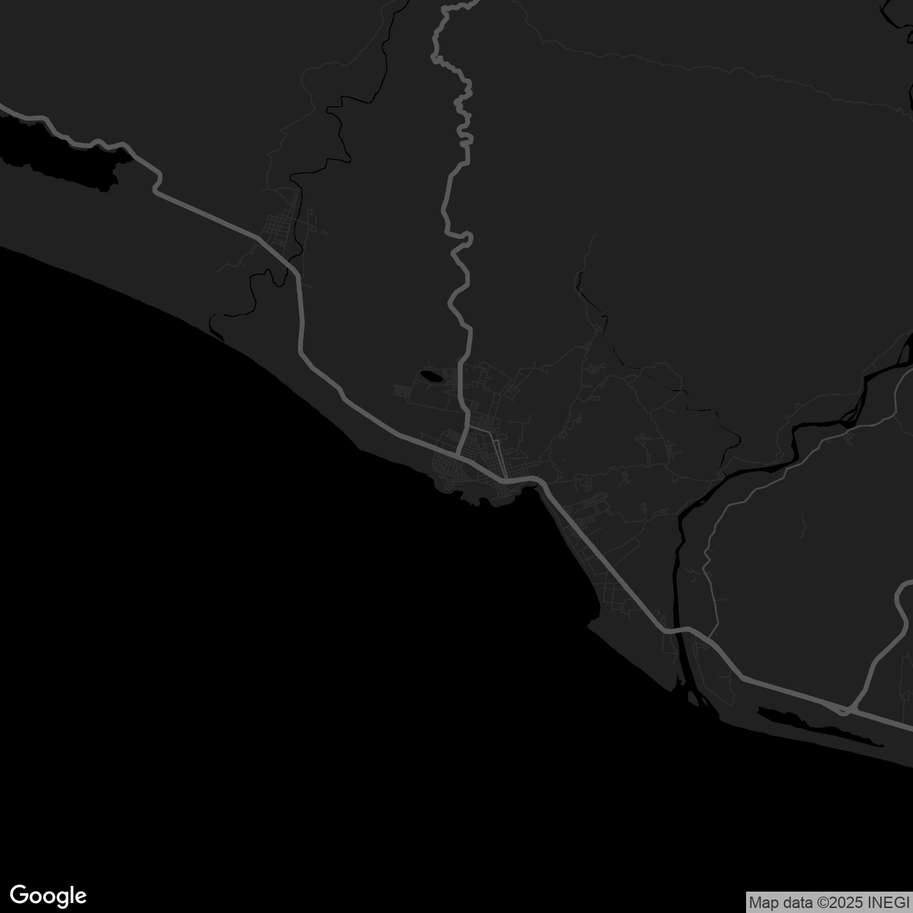 Puerto+Escondido Map