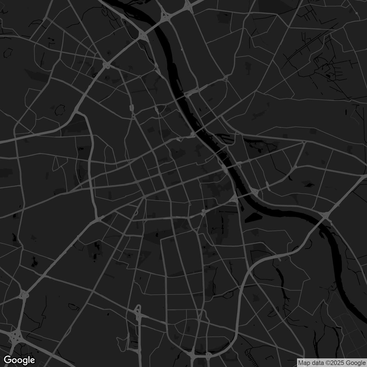 Warsaw Map