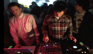 Photo of set Doc Daneeka & Benjamin Damage.