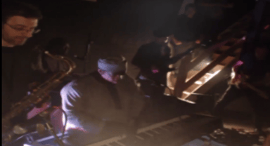 Photo of set Dele Sosimi.