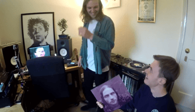 Photo of set Leon Vynehall.