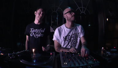 Photo of set Steve Mizek & Savile.