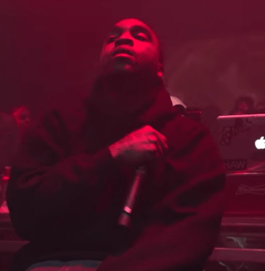 Photo of set Mike Jones.