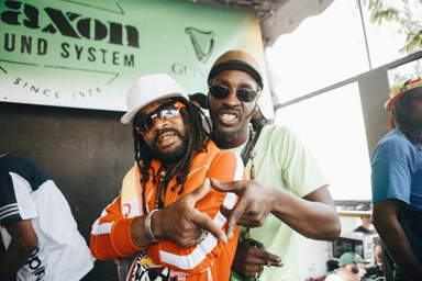 Photo of set Saxon Sound.