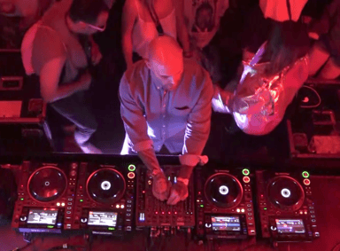 Photo of set Anthony Parasole.