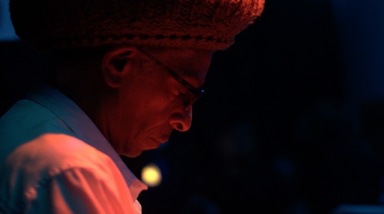 Photo of set Don Letts.