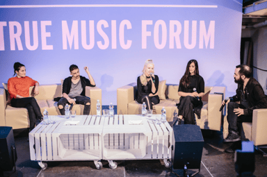 Photo of set The Future of Sound.