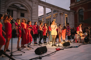 Photo of set Deep Throat Choir - Live at the V&A.