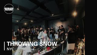 Photo of set Throwing Snow.