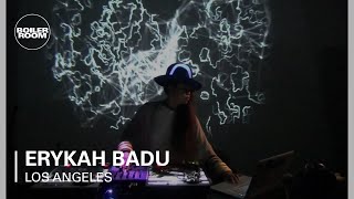 Photo of set Erykah Badu.