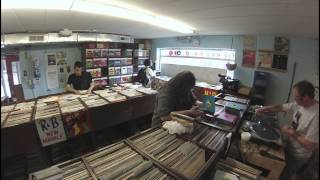 Photo of set Live from People's Records with Brad Hales.