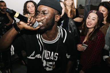 Photo of set Kojey Radical.
