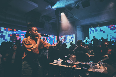 Photo of set Little Simz.