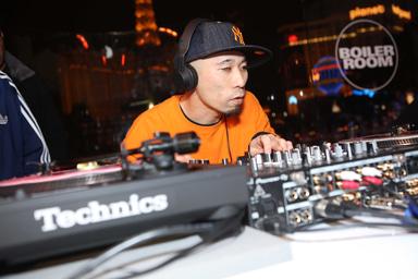 Photo of set DJ Koco aka Shimokita.