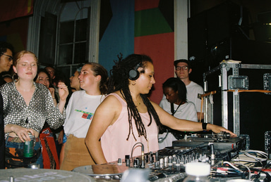 Photo of set DJ Flight.