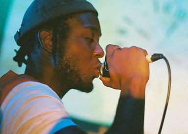 Photo of set Caleb Femi.