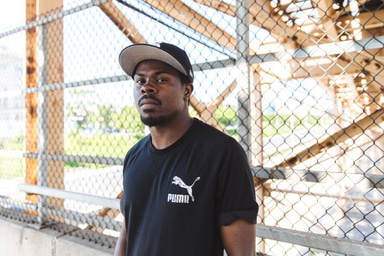 Photo of set DJ Manny.