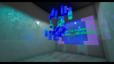 Photo of set Lee Gamble.