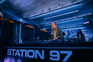 Photo of set Laurel Halo.