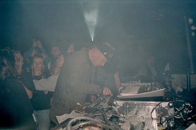 Photo of set Neil Landstrumm.