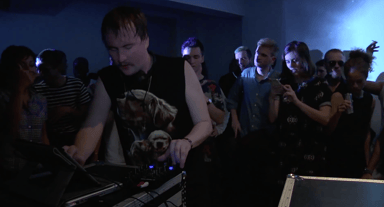 Photo of set Machinedrum.