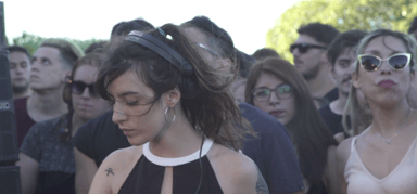 Photo of set Sol Ortega.