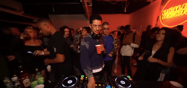 Photo of set New Found Form.