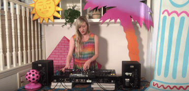 Photo of set Kate Hutchinson.