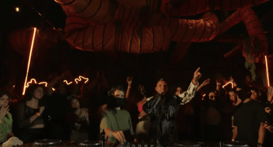 Photo of set Kim Ann Foxman.