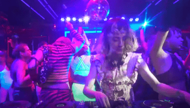 Photo of set DJ Working Class.