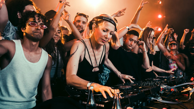 Photo of set Ellen Allien.