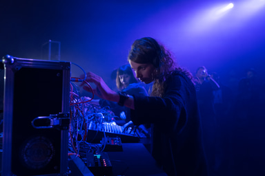 Photo of set Florian Meindl, Sofus Forsberg, Naty Seres, ZV_K with Speedy J.