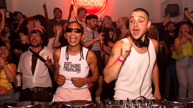 Photo of set Lil C b2b Lagoon Femshayma.