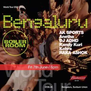 Flyer for event Bengaluru.
