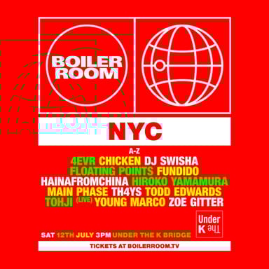 Flyer for event NYC | Saturday.
