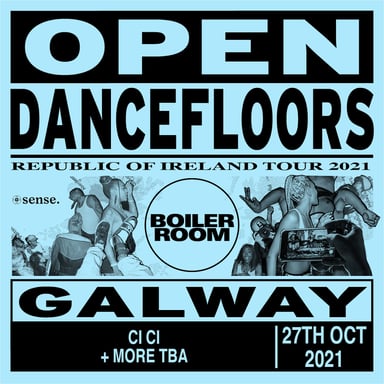 Flyer for event Open Dancefloors Ireland: Galway.