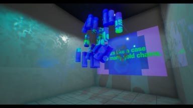 Photo of set Lee Gamble.