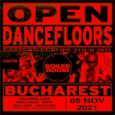 Flyer for event Open Dancefloors:  Eastern Europe | Bucharest.