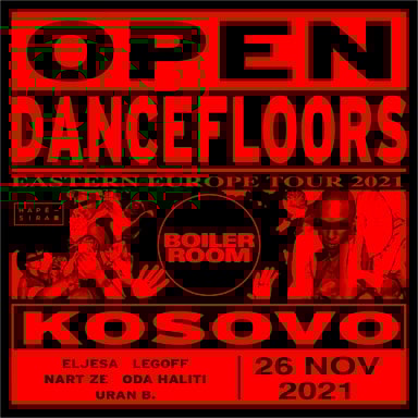 Flyer for event Open Dancefloors: Eastern Europe | Kosovo.