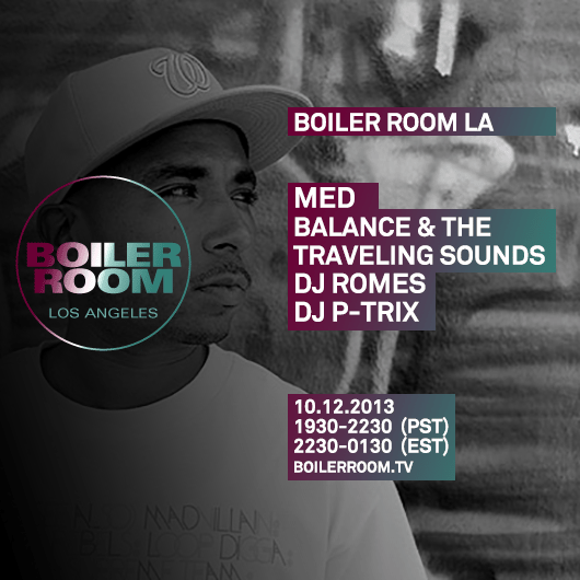 Flyer for event MED & Guests.