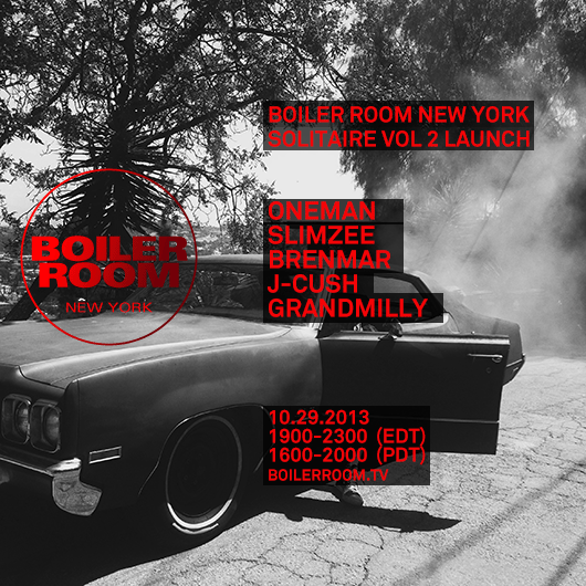 Flyer for event Oneman's Solitaire Vol. 2 Launch.