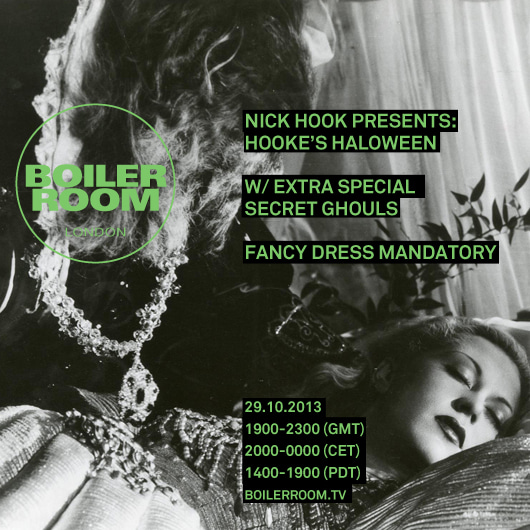 Flyer for event Nick Hook Presents: Hooke's Halloween.