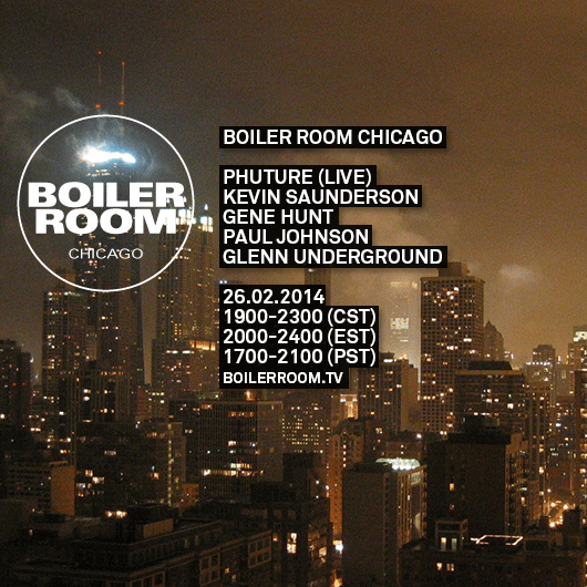 Flyer for event Boiler Room Chicago House Legacy Session.