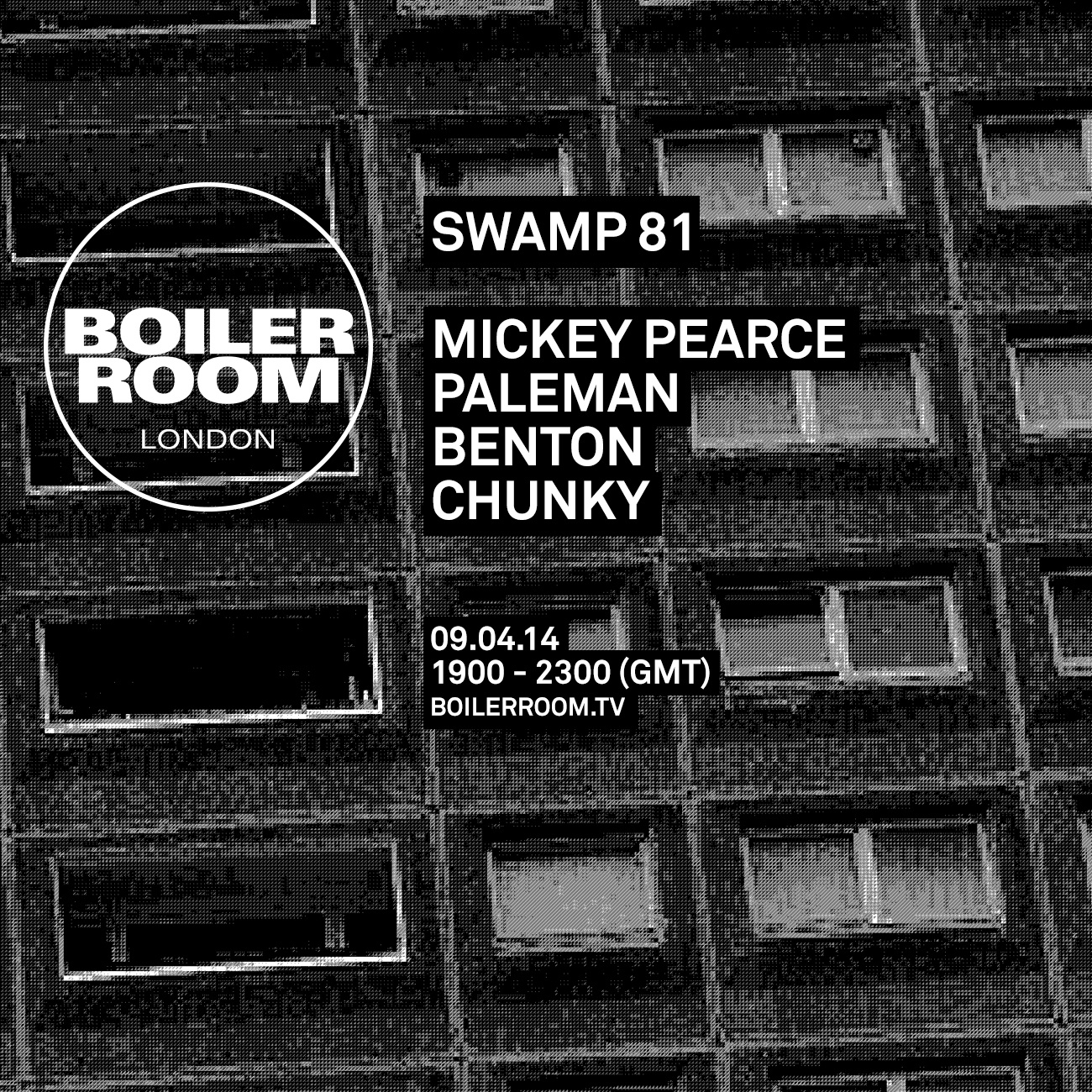 Flyer for event Swamp 81.