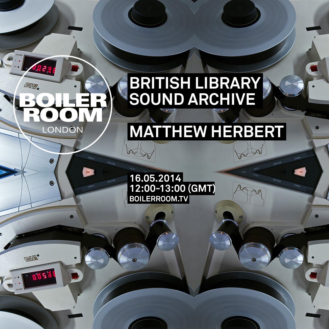 Flyer for event London: Matthew Herbert.